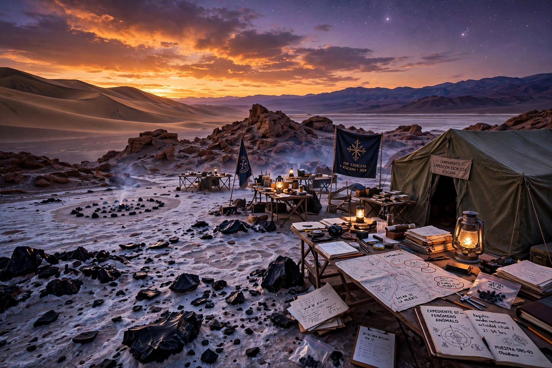 Expedición en el desierto de Atacama