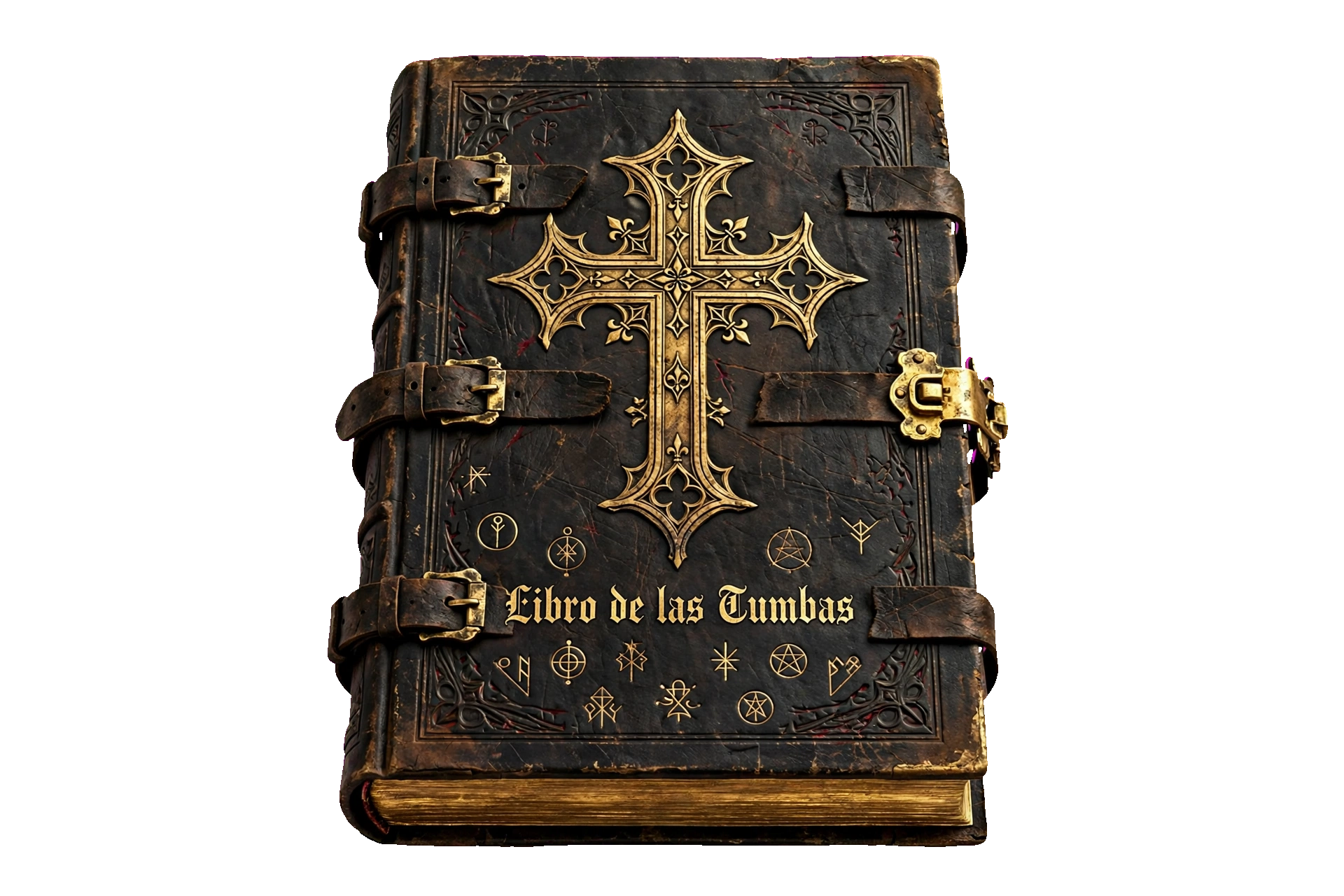 Libro de las Tumbas, cerrado