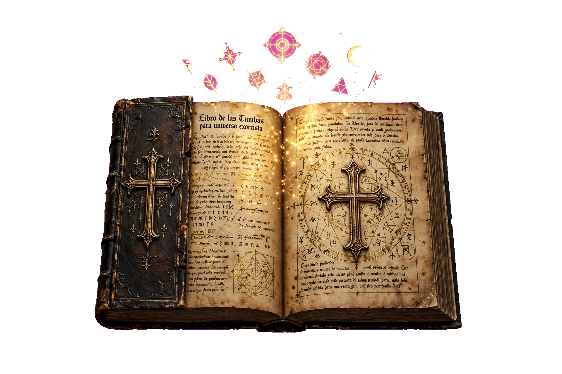 Libro de las Tumbas, abierto