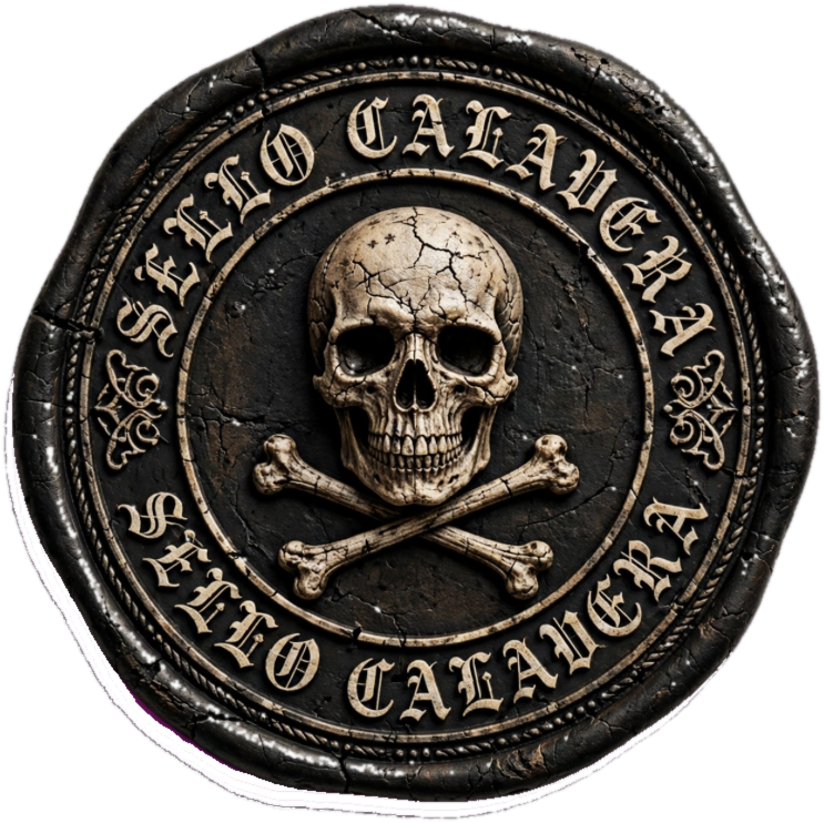 Sello del símbolo Calavera